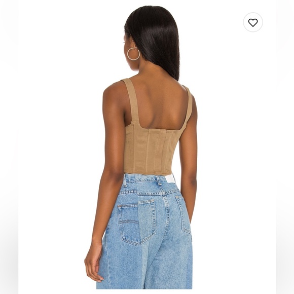 Lovers and Friends Steph Tank Top in Tan 💁🏽‍♀️ - Picture 3 of 4